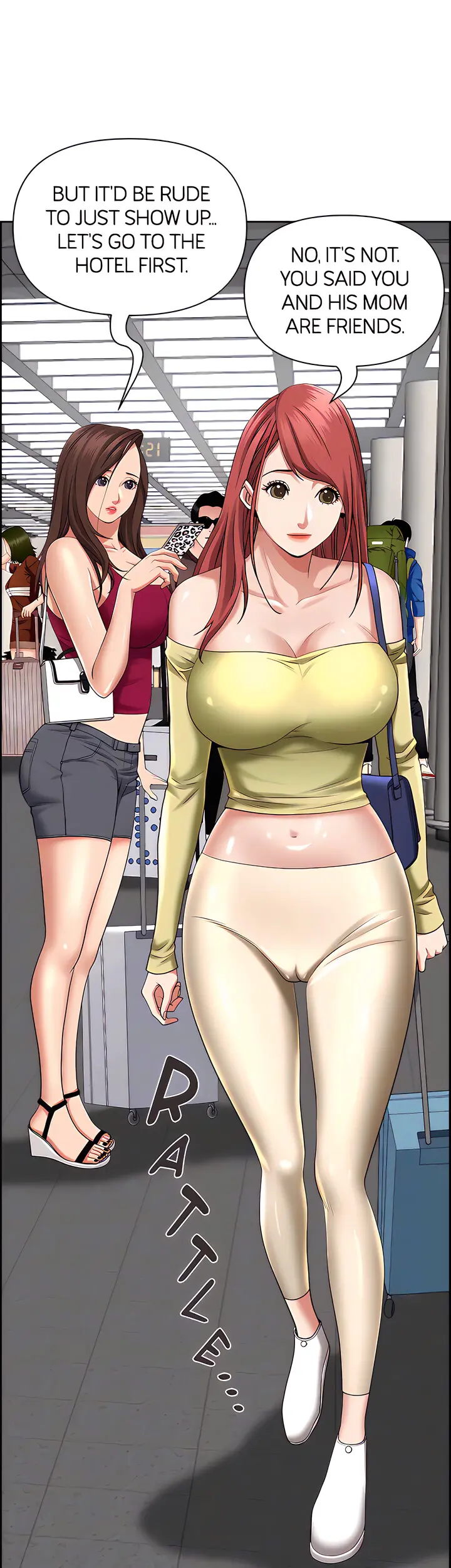 Living With A Milf Manhwa Ahaabc Chapter 60 - Page 18