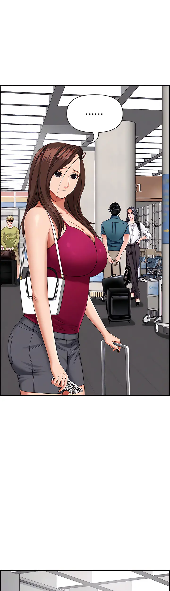 Living With A Milf Manhwa Ahaabc Chapter 60 - Page 20