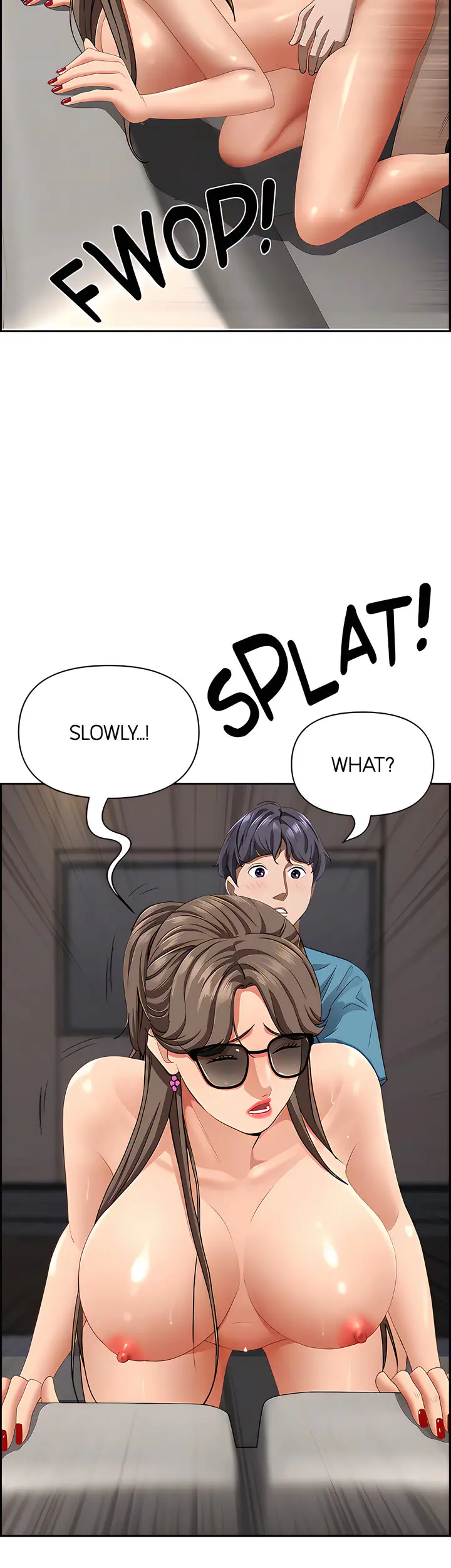 Living With A Milf Manhwa Ahaabc Chapter 61 - Page 14