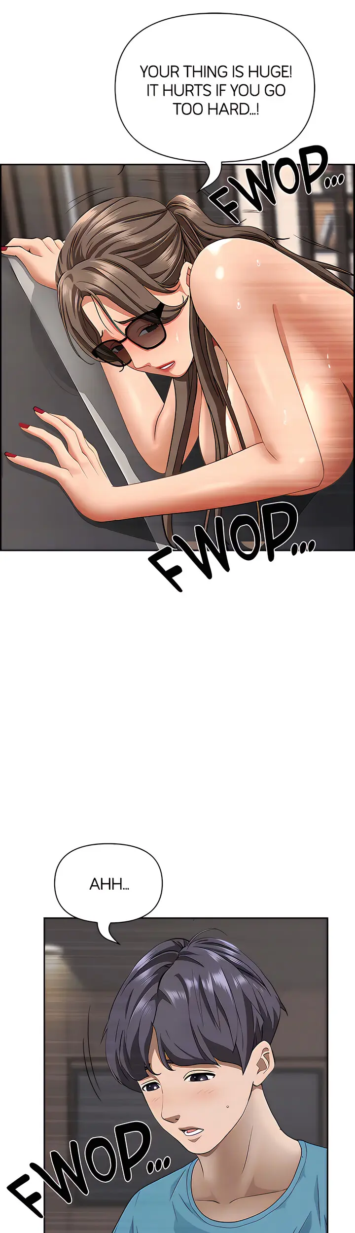 Living With A Milf Manhwa Ahaabc Chapter 61 - Page 16