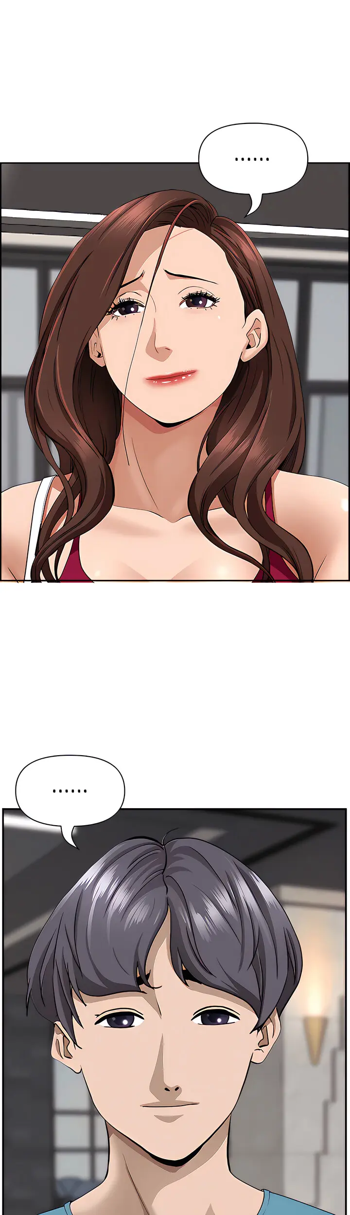 Living With A Milf Manhwa Ahaabc Chapter 61 - Page 54