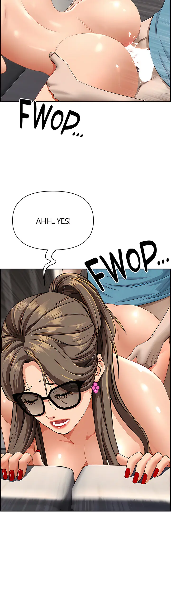 Living With A Milf Manhwa Ahaabc Chapter 61 - Page 7