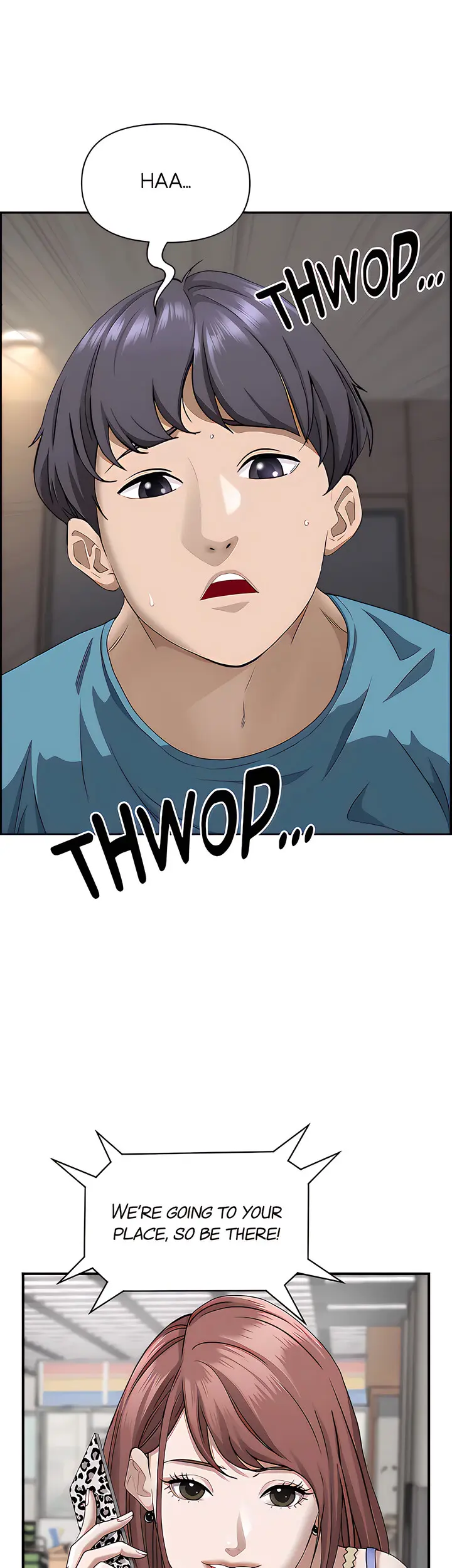 Living With A Milf Manhwa Ahaabc Chapter 61 - Page 8
