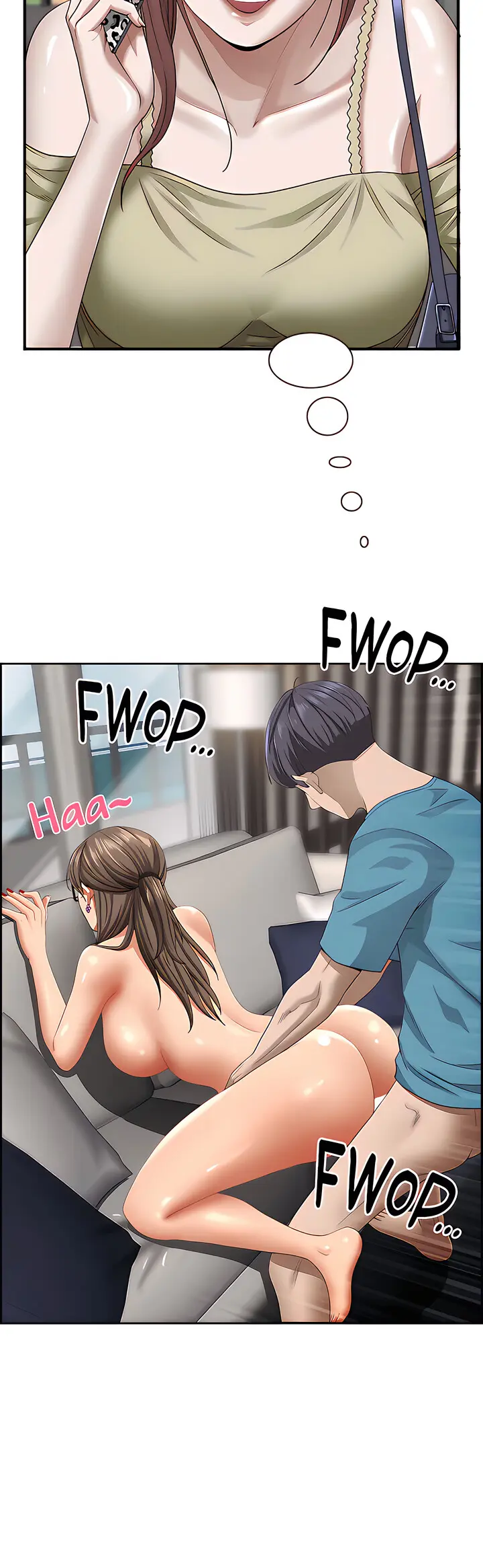 Living With A Milf Manhwa Ahaabc Chapter 61 - Page 9