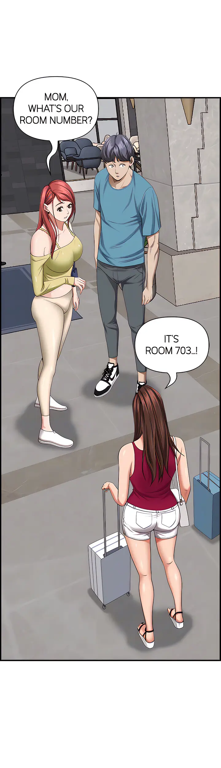 Living With A Milf Manhwa Ahaabc Chapter 62 - Page 12