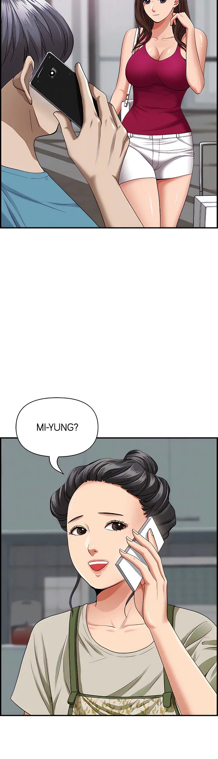 Living With A Milf Manhwa Ahaabc Chapter 62 - Page 16