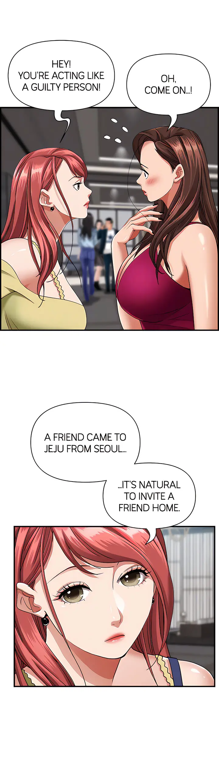 Living With A Milf Manhwa Ahaabc Chapter 62 - Page 20