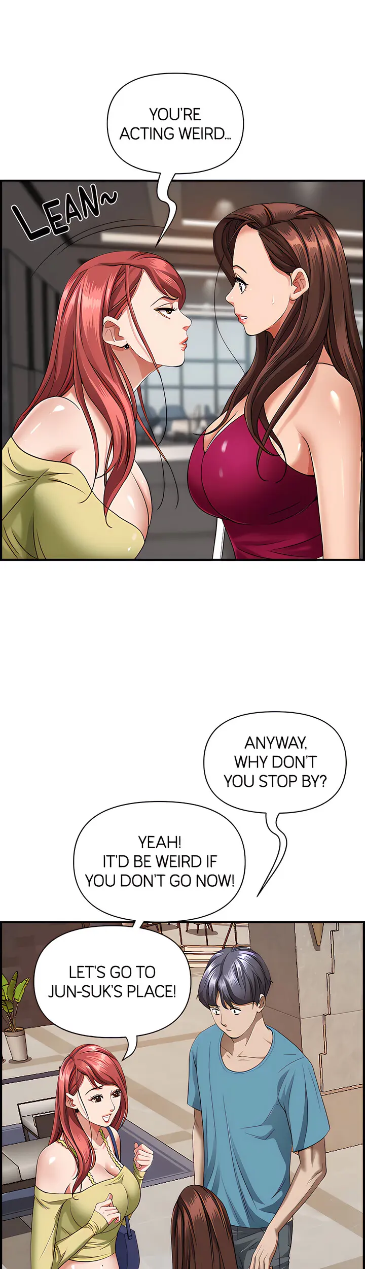 Living With A Milf Manhwa Ahaabc Chapter 62 - Page 22
