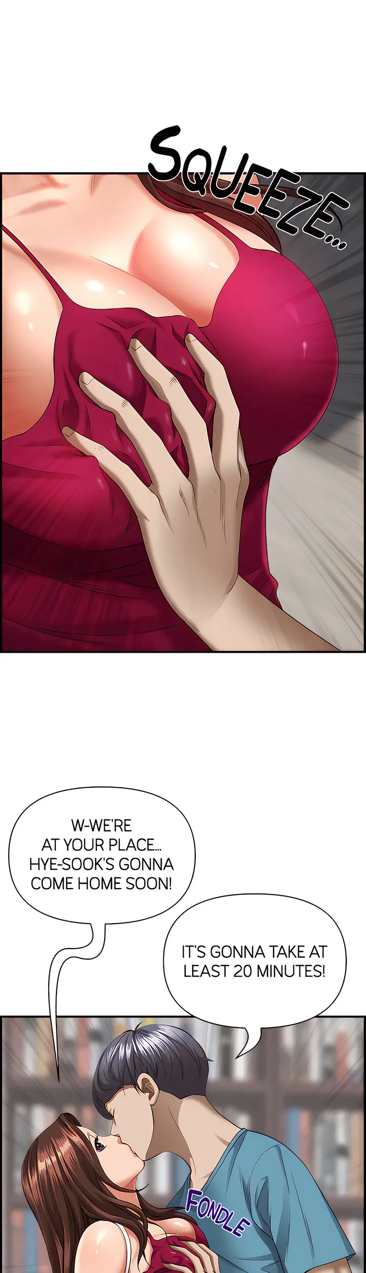 Living With A Milf Manhwa Ahaabc Chapter 62 - Page 49