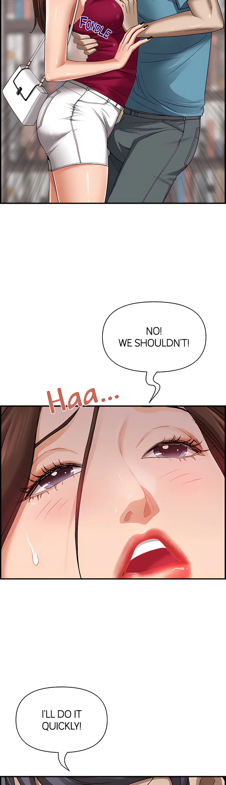 Living With A Milf Manhwa Ahaabc Chapter 62 - Page 50