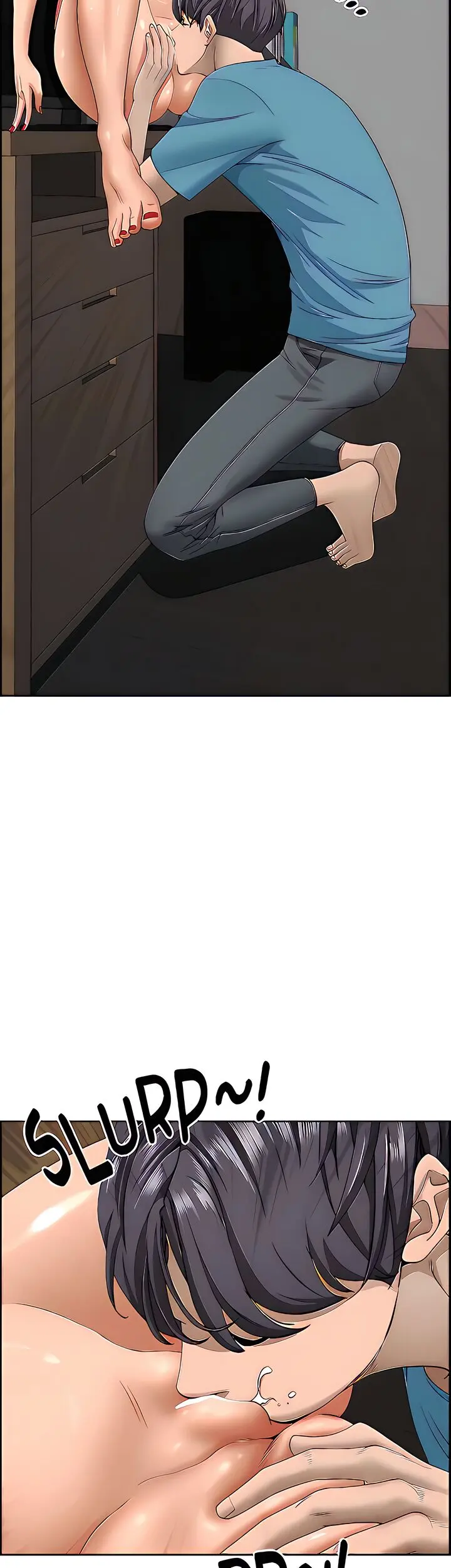 Living With A Milf Manhwa Ahaabc Chapter 63 - Page 10