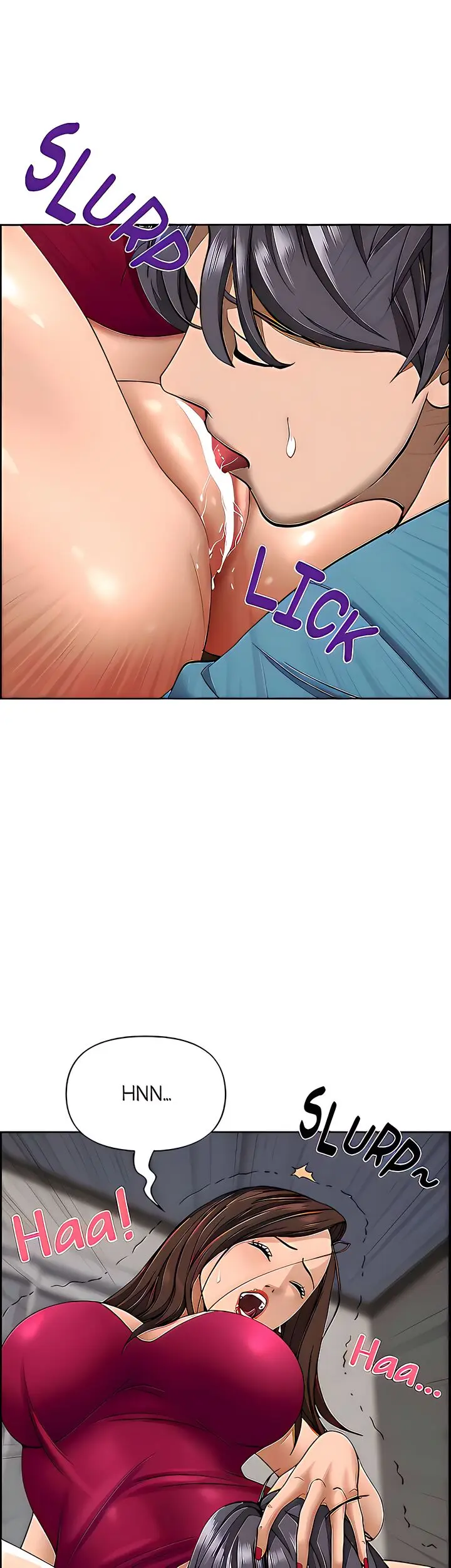 Living With A Milf Manhwa Ahaabc Chapter 63 - Page 42