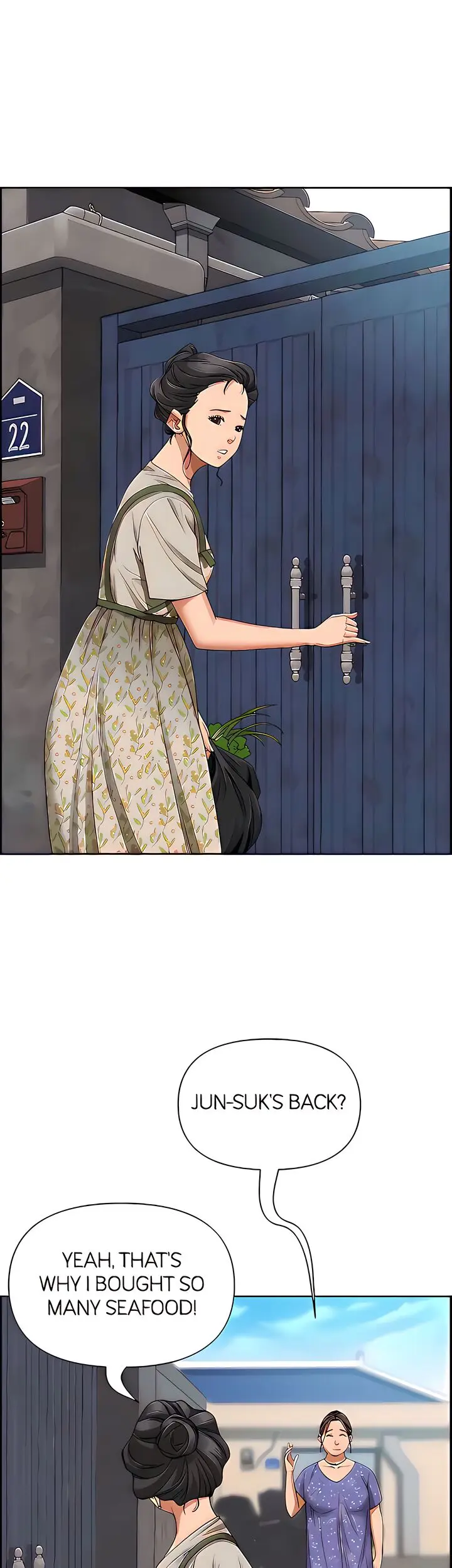 Living With A Milf Manhwa Ahaabc Chapter 64 - Page 21