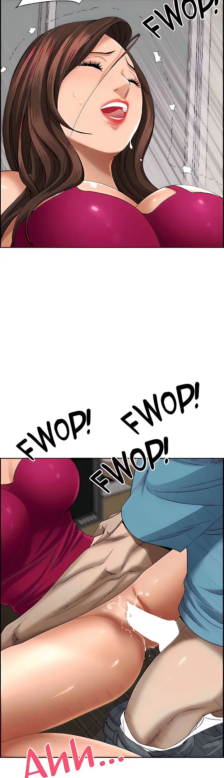 Living With A Milf Manhwa Ahaabc Chapter 64 - Page 7