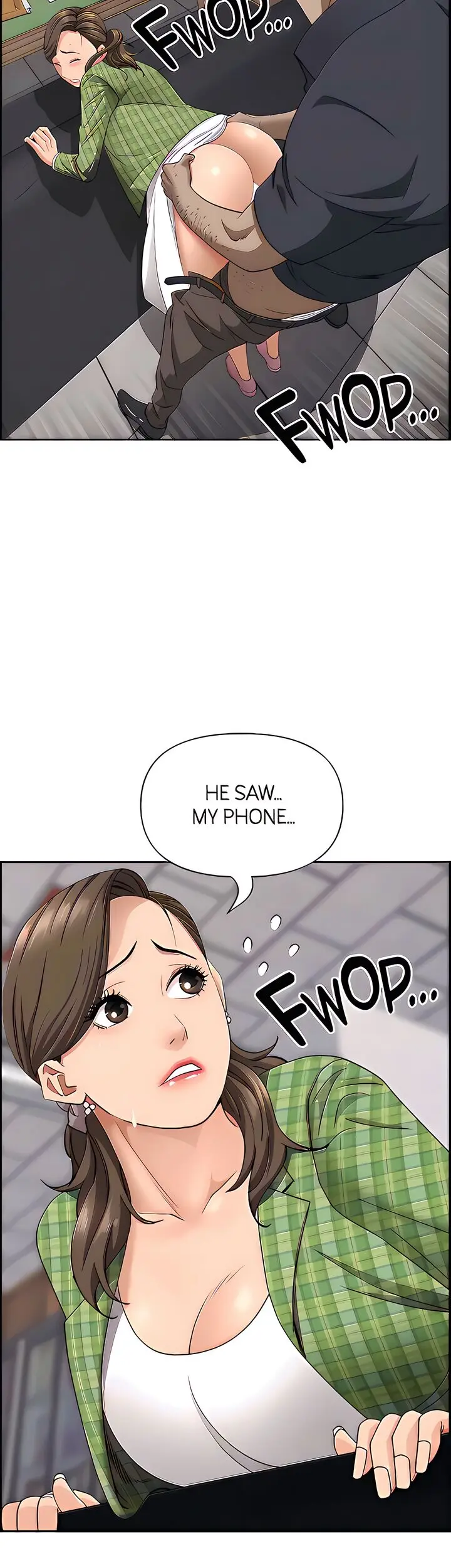 Living With A Milf Manhwa Ahaabc Chapter 65 - Page 16