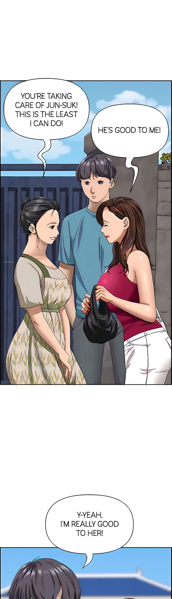 Living With A Milf Manhwa Ahaabc Chapter 65 - Page 42