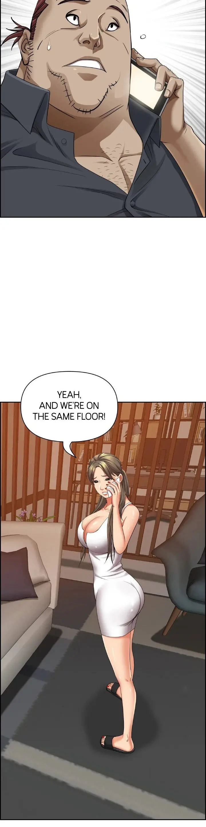 Living With A Milf Manhwa Ahaabc Chapter 66 - Page 17