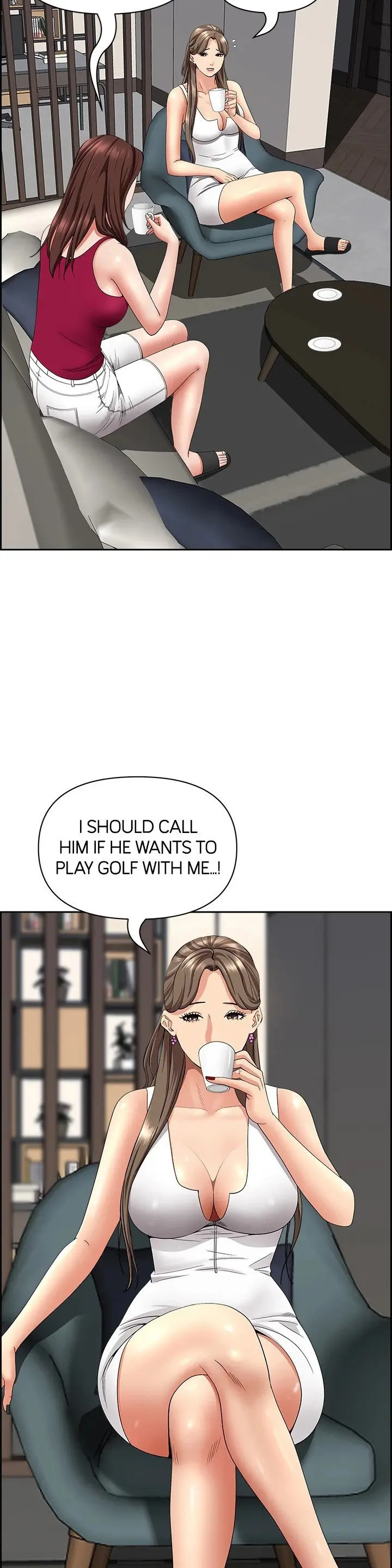 Living With A Milf Manhwa Ahaabc Chapter 67 - Page 16