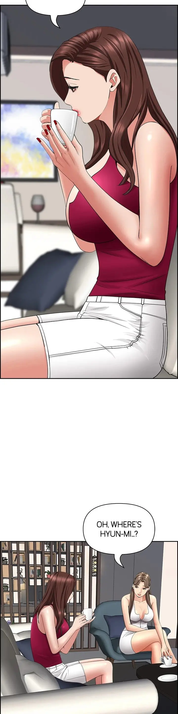 Living With A Milf Manhwa Ahaabc Chapter 67 - Page 20