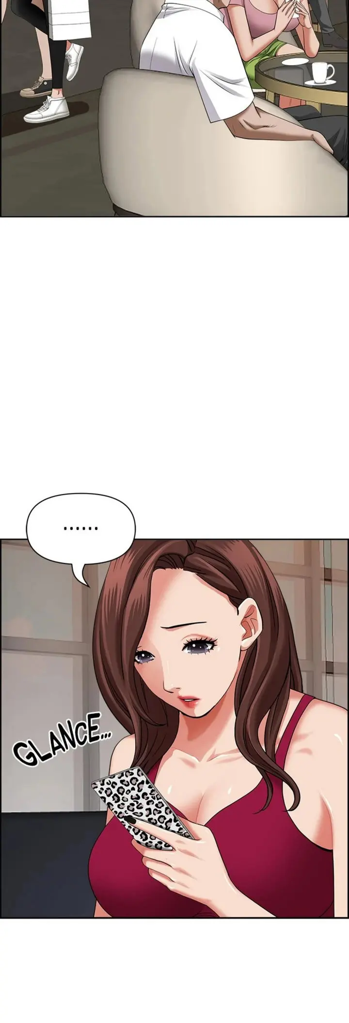 Living With A Milf Manhwa Ahaabc Chapter 70 - Page 24