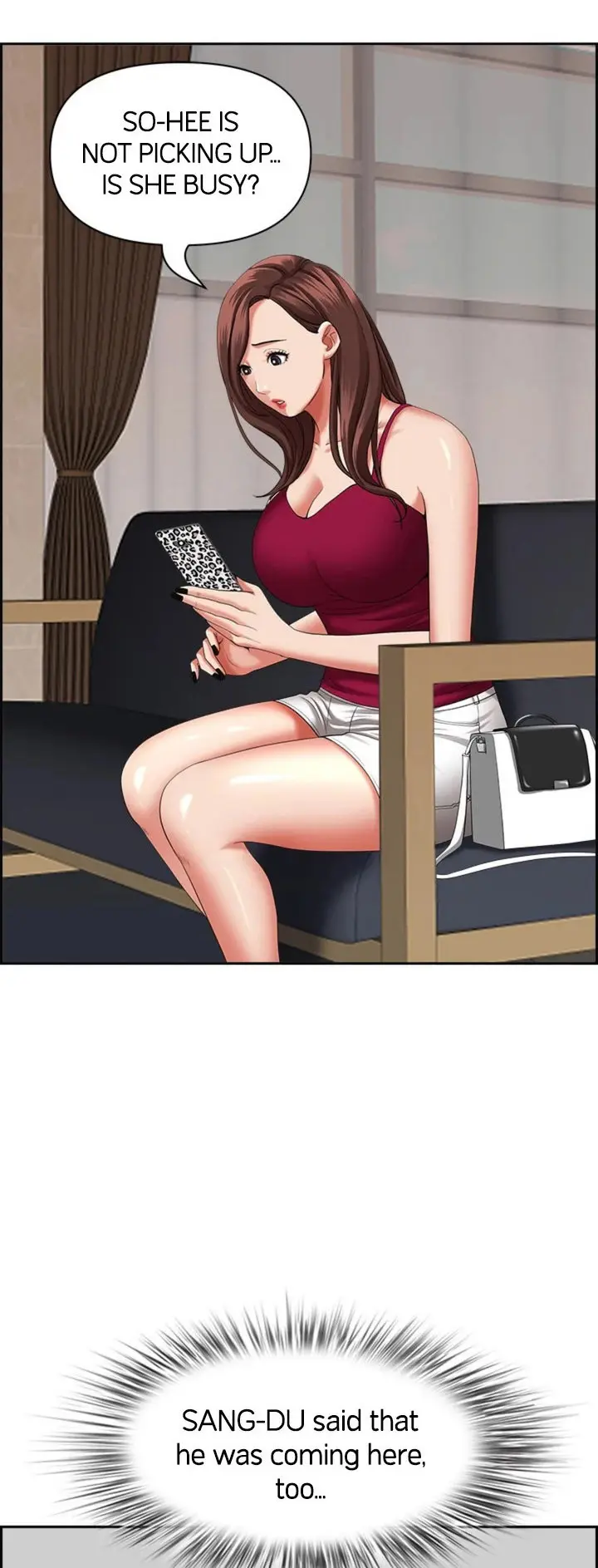Living With A Milf Manhwa Ahaabc Chapter 70 - Page 43