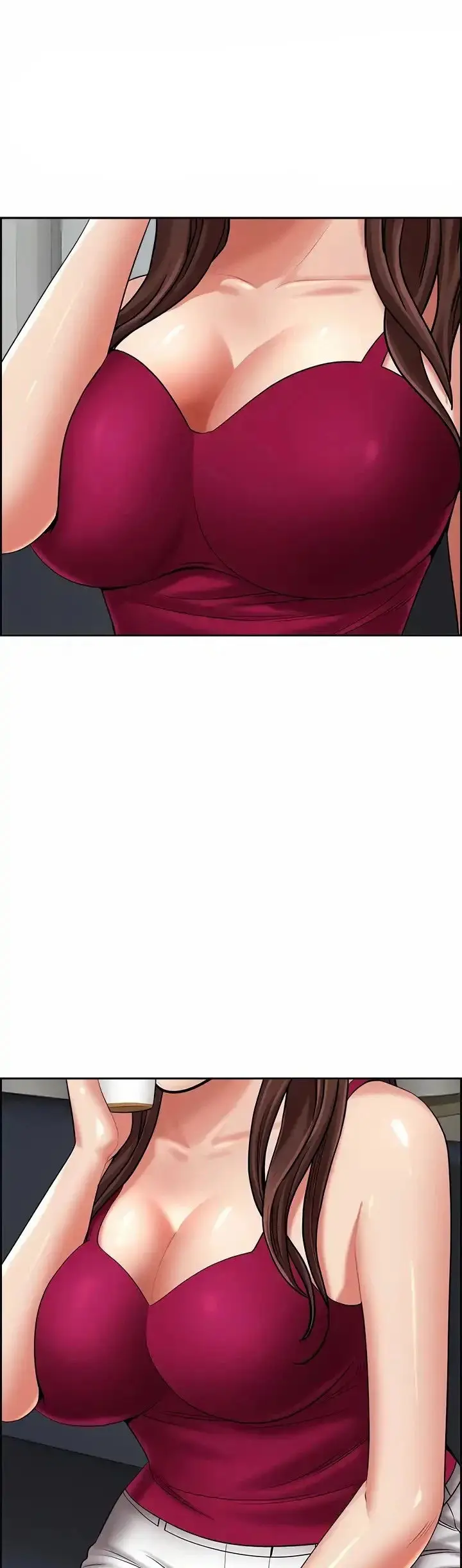 Living With A Milf Manhwa Ahaabc Chapter 71 - Page 1
