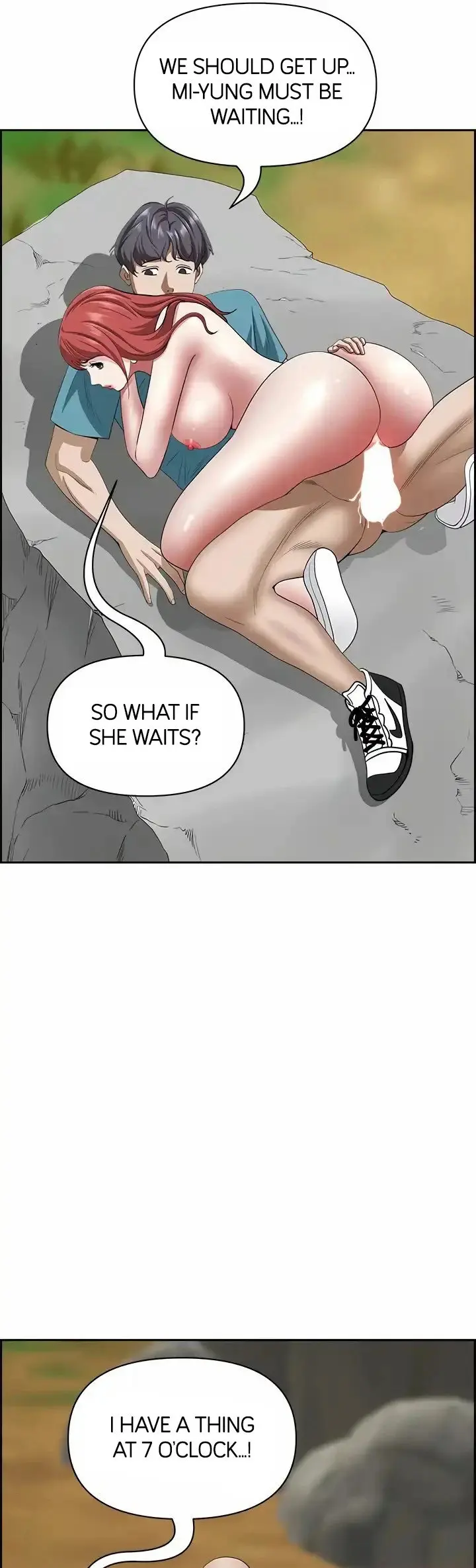Living With A Milf Manhwa Ahaabc Chapter 71 - Page 23
