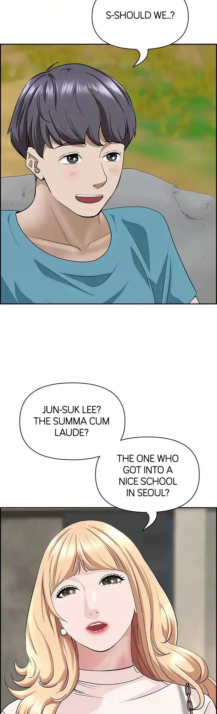 Living With A Milf Manhwa Ahaabc Chapter 71 - Page 28