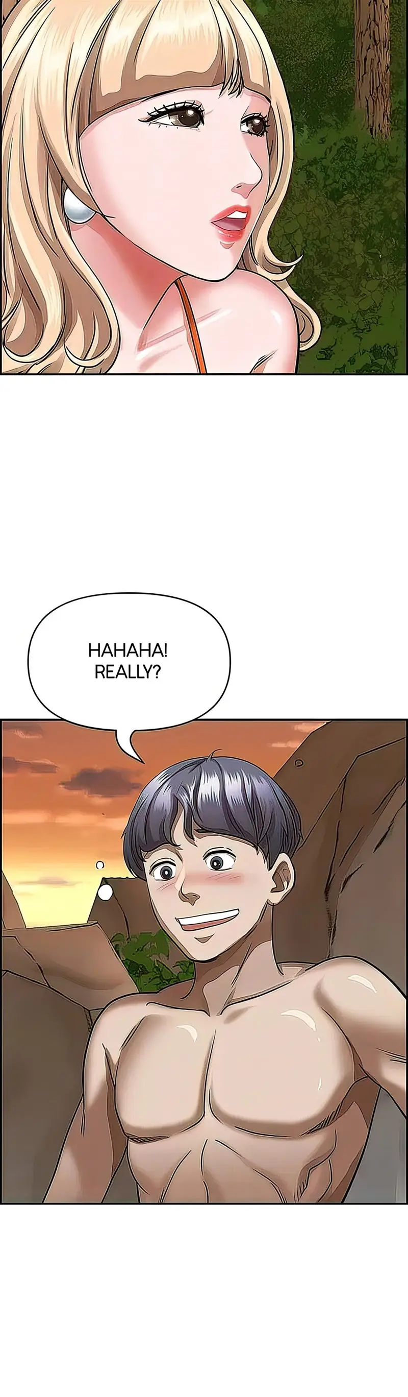 Living With A Milf Manhwa Ahaabc Chapter 73 - Page 16