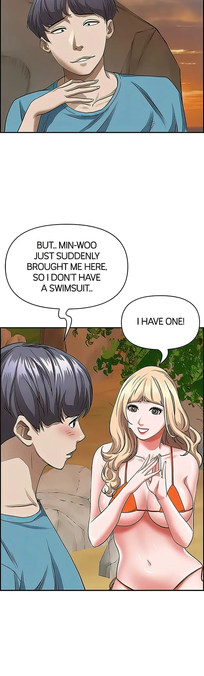 Living With A Milf Manhwa Ahaabc Chapter 73 - Page 7