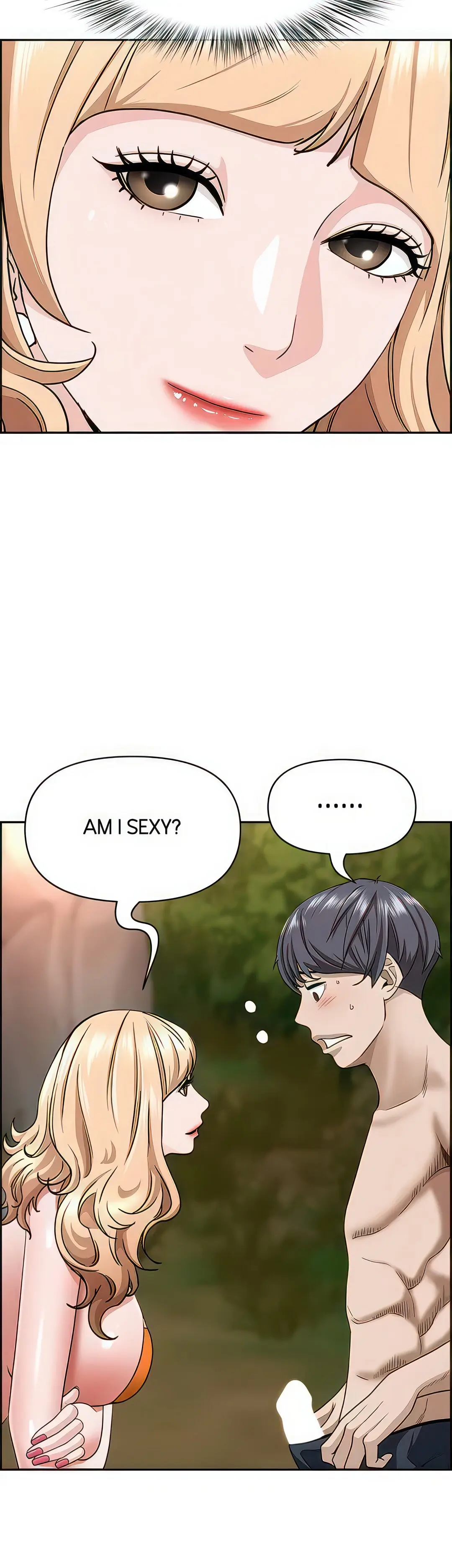 Living With A Milf Manhwa Ahaabc Chapter 74 - Page 10