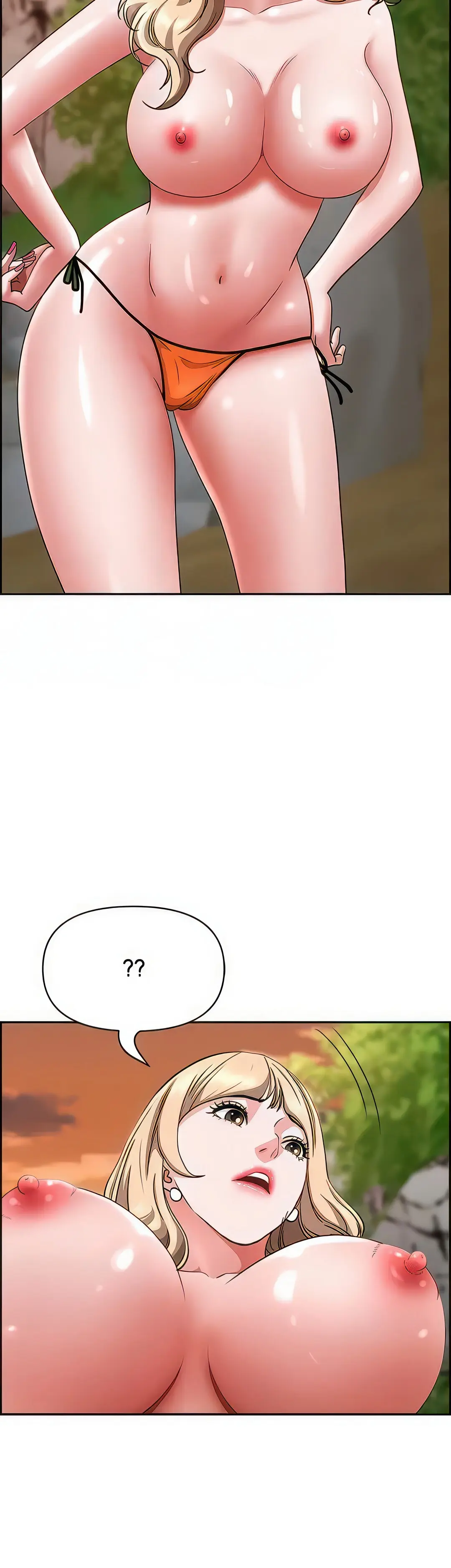 Living With A Milf Manhwa Ahaabc Chapter 74 - Page 15