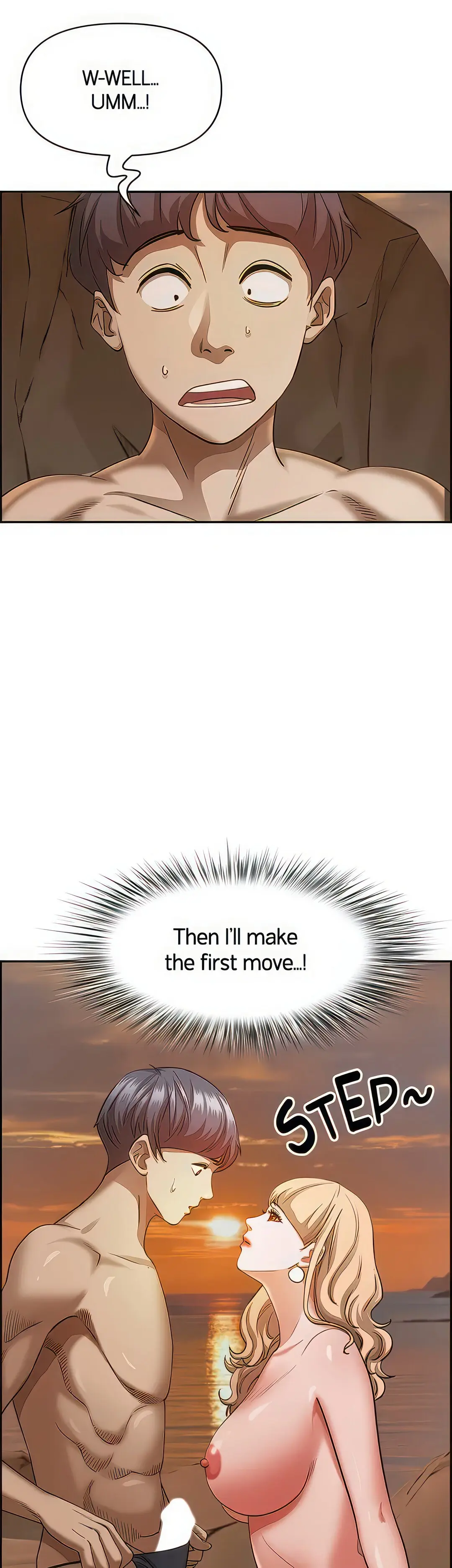 Living With A Milf Manhwa Ahaabc Chapter 75 - Page 9