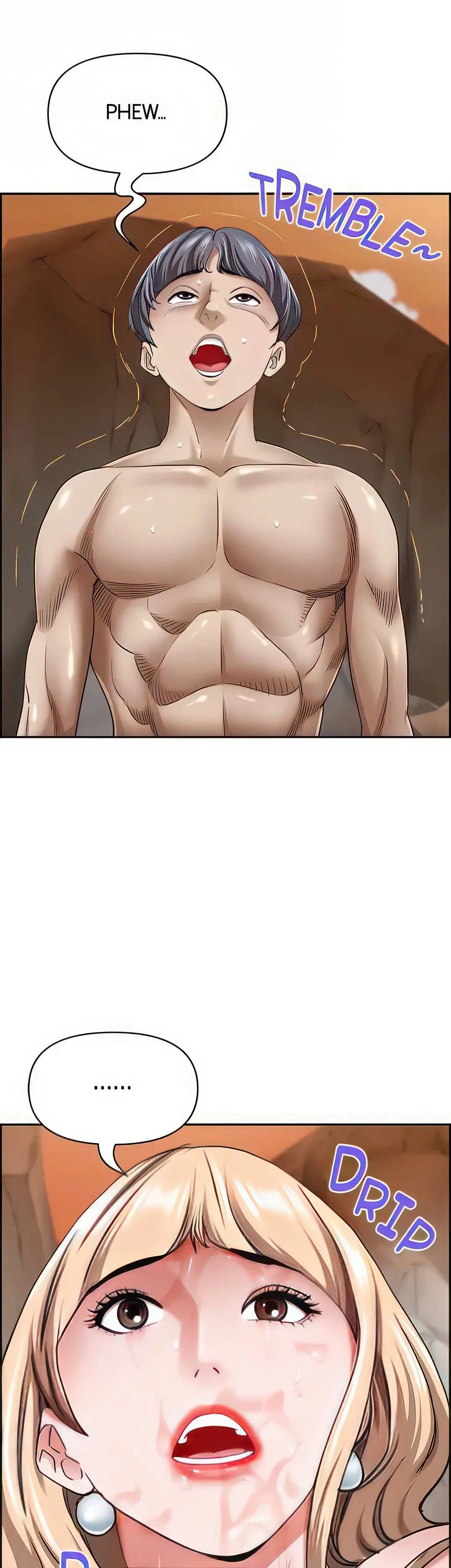 Living With A Milf Manhwa Ahaabc Chapter 76 - Page 12