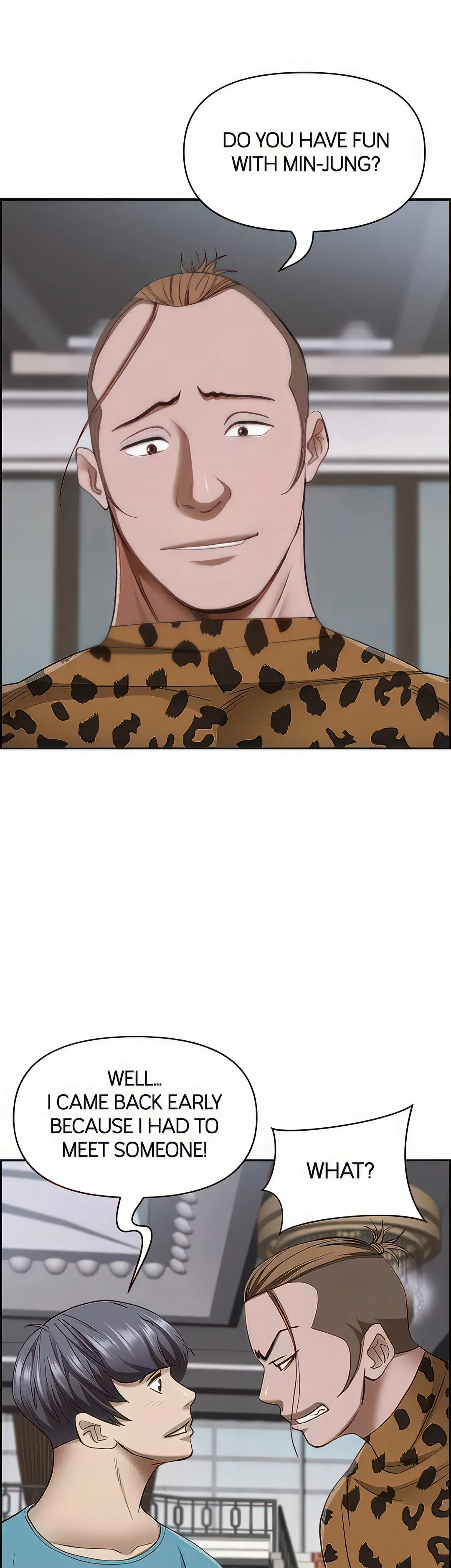 Living With A Milf Manhwa Ahaabc Chapter 76 - Page 46