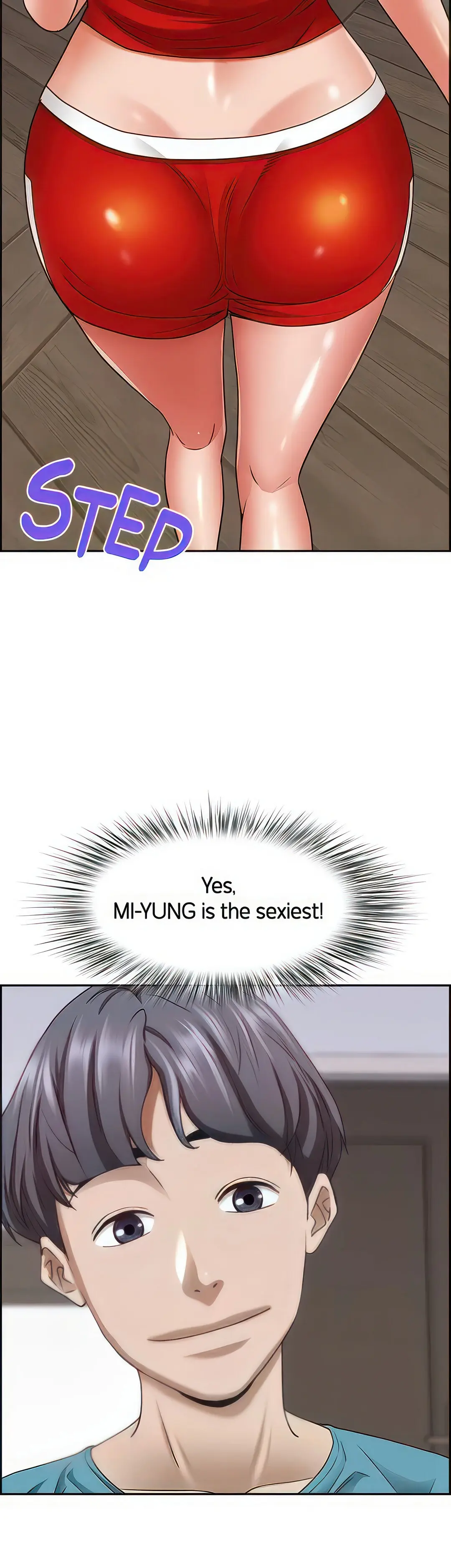 Living With A Milf Manhwa Ahaabc Chapter 76 - Page 57