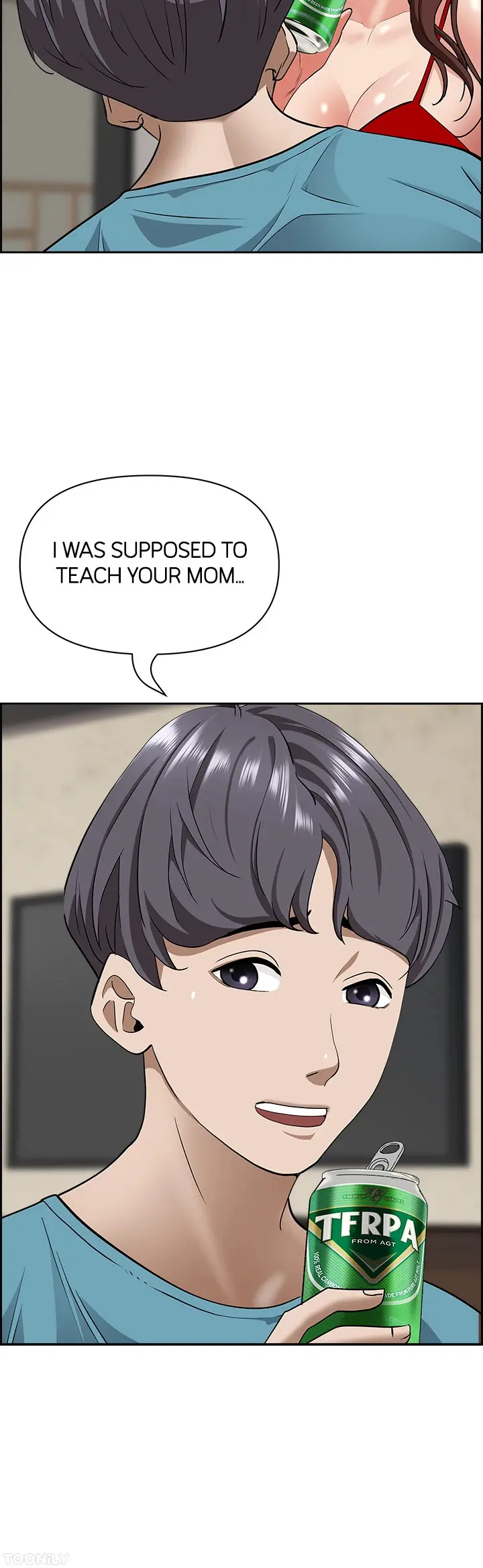 Living With A Milf Manhwa Ahaabc Chapter 77 - Page 14