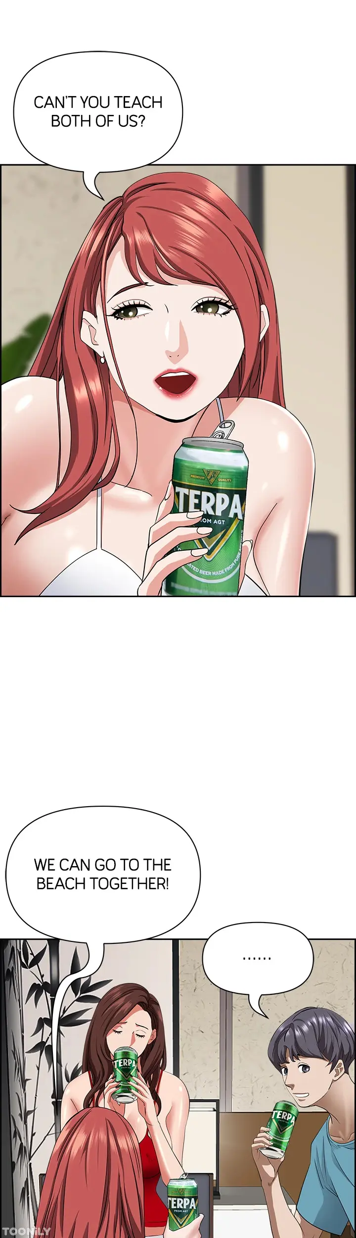 Living With A Milf Manhwa Ahaabc Chapter 77 - Page 15