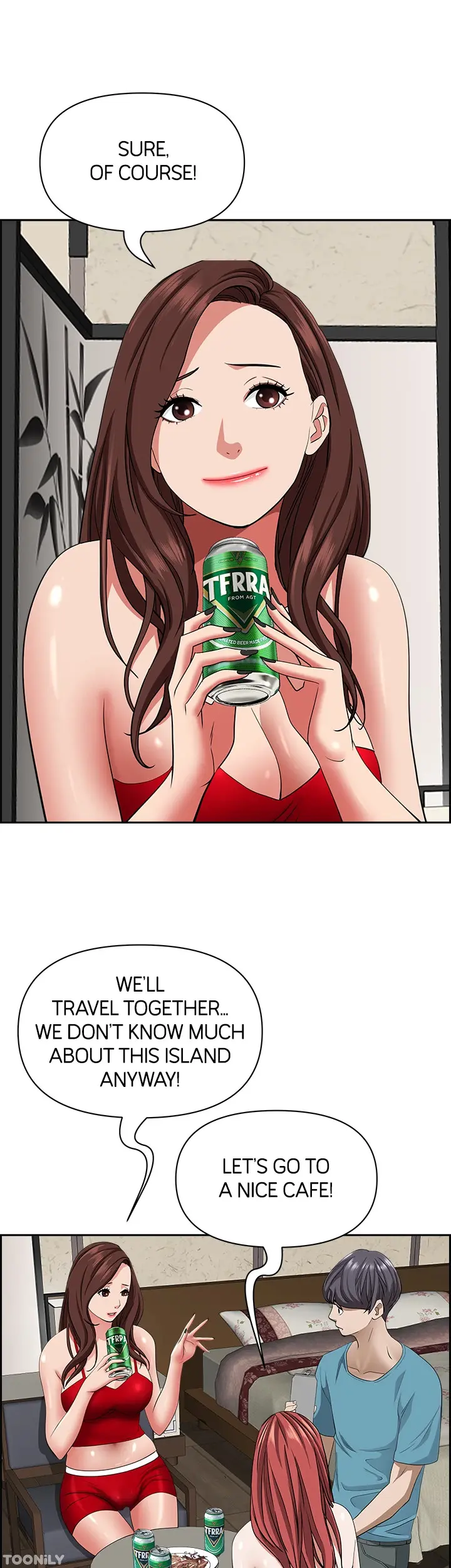 Living With A Milf Manhwa Ahaabc Chapter 77 - Page 18