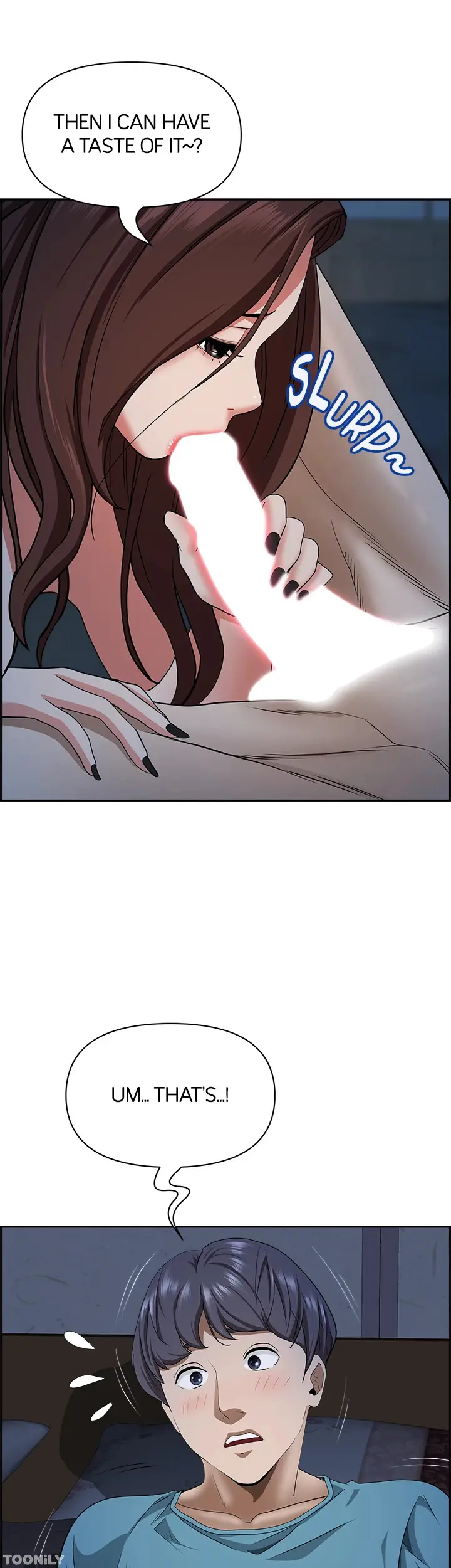 Living With A Milf Manhwa Ahaabc Chapter 77 - Page 49