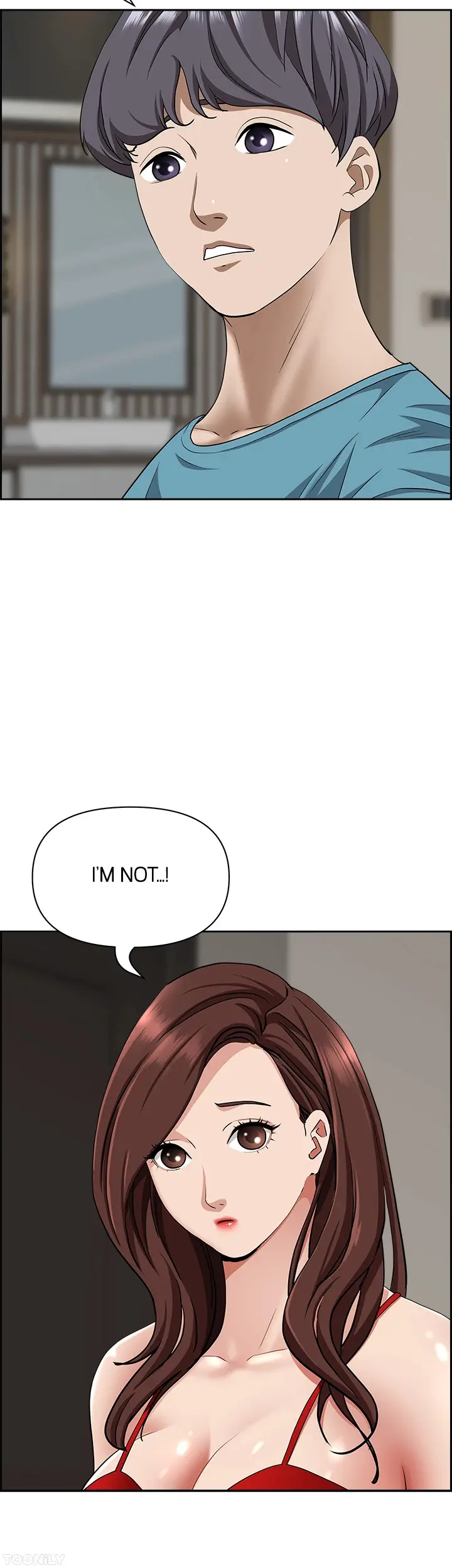 Living With A Milf Manhwa Ahaabc Chapter 79 - Page 12