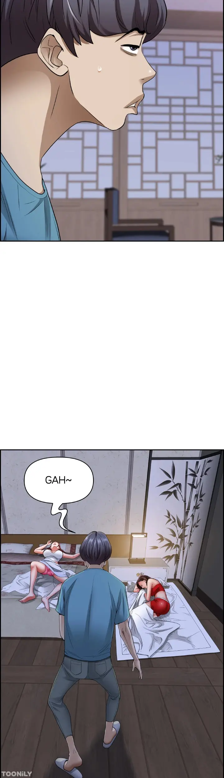 Living With A Milf Manhwa Ahaabc Chapter 80 - Page 12