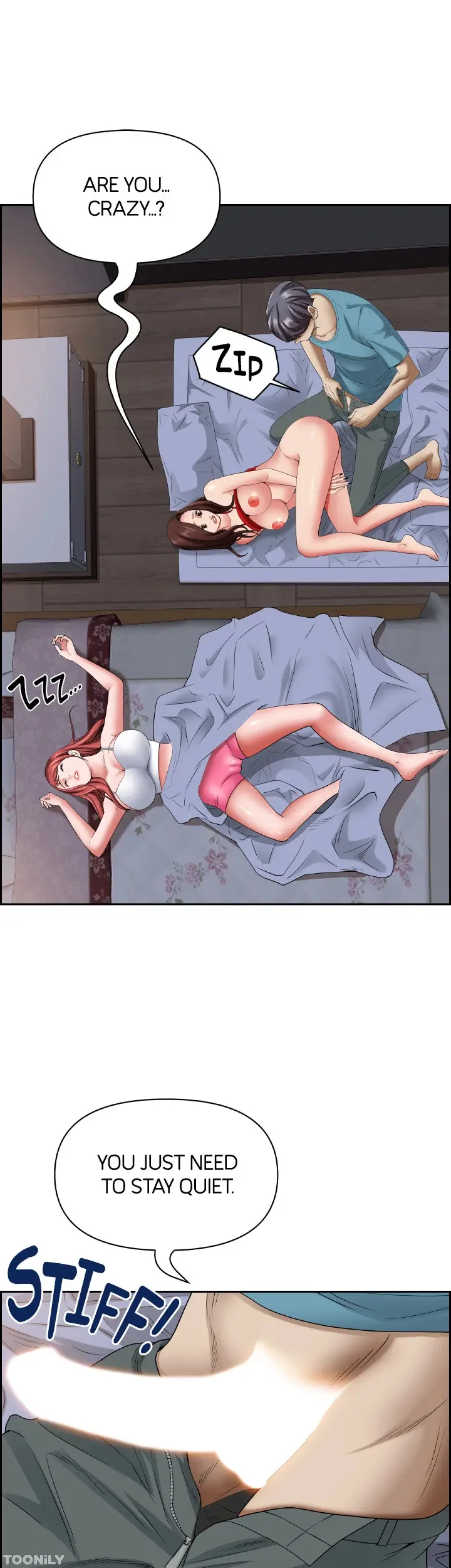 Living With A Milf Manhwa Ahaabc Chapter 80 - Page 56