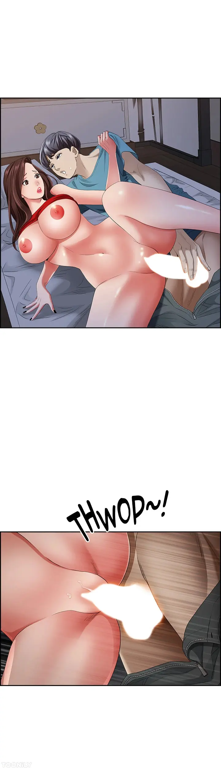 Living With A Milf Manhwa Ahaabc Chapter 81 - Page 1