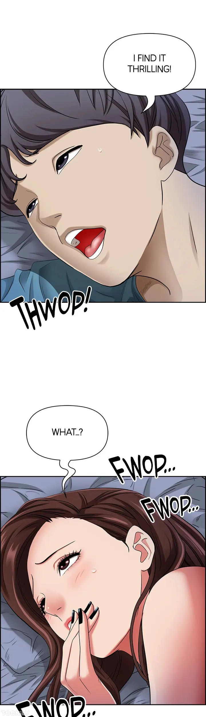Living With A Milf Manhwa Ahaabc Chapter 81 - Page 15