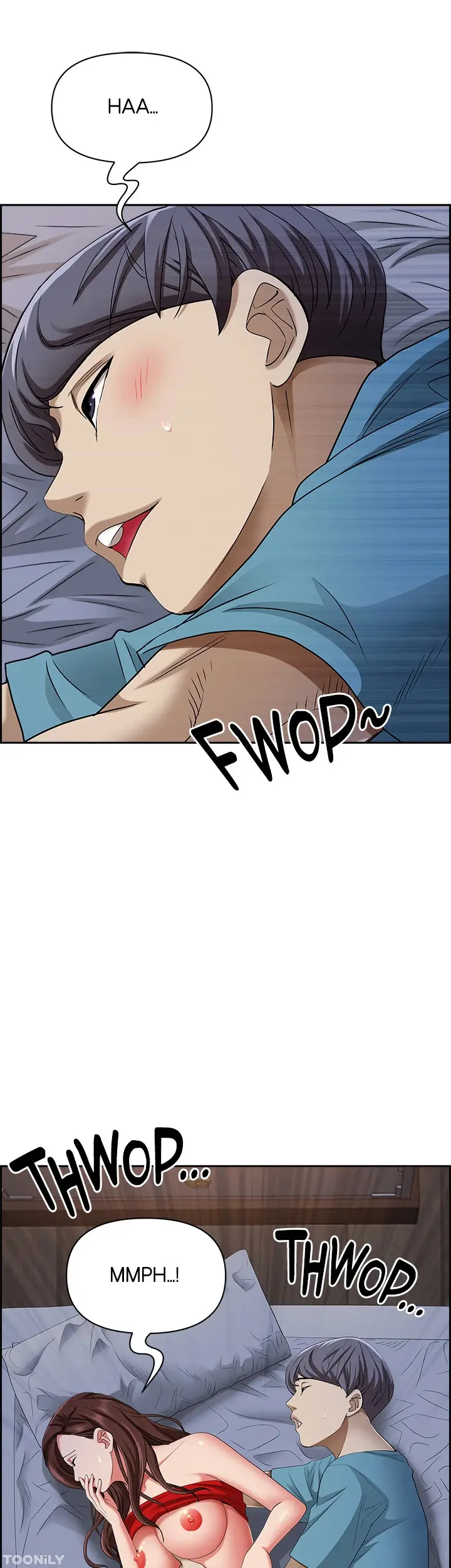 Living With A Milf Manhwa Ahaabc Chapter 81 - Page 7