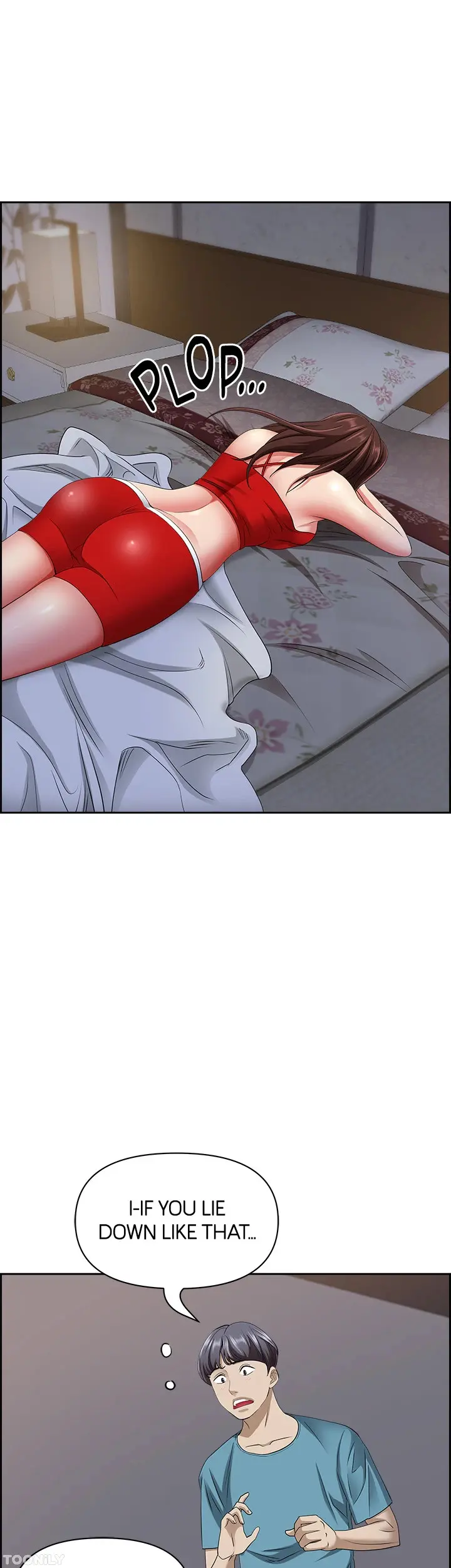 Living With A Milf Manhwa Ahaabc Chapter 82 - Page 17
