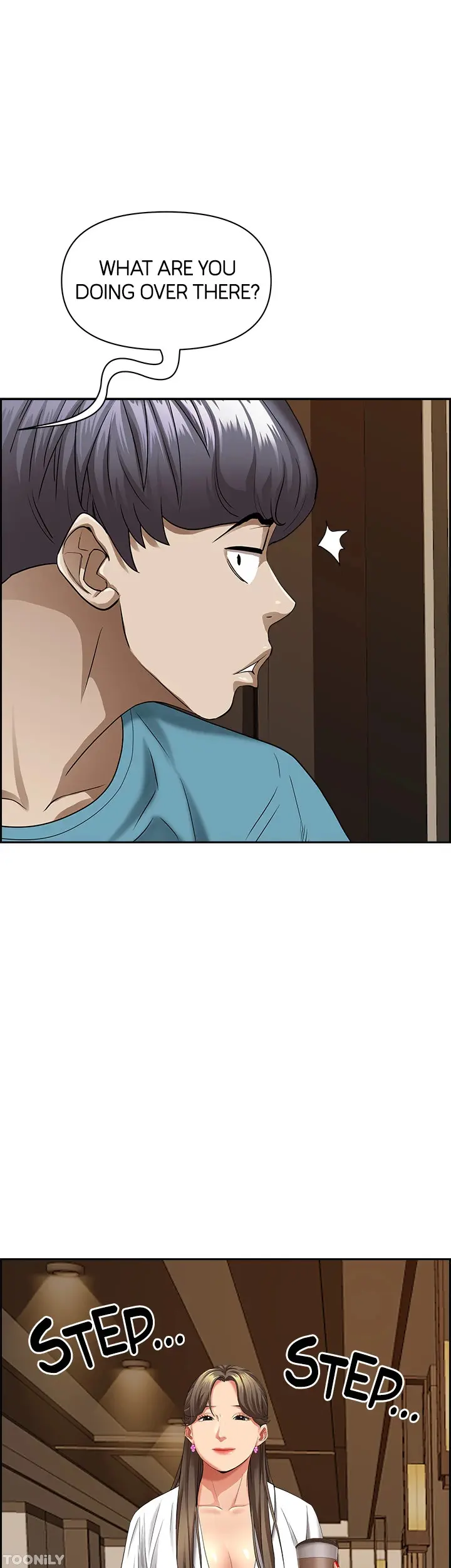 Living With A Milf Manhwa Ahaabc Chapter 84 - Page 1