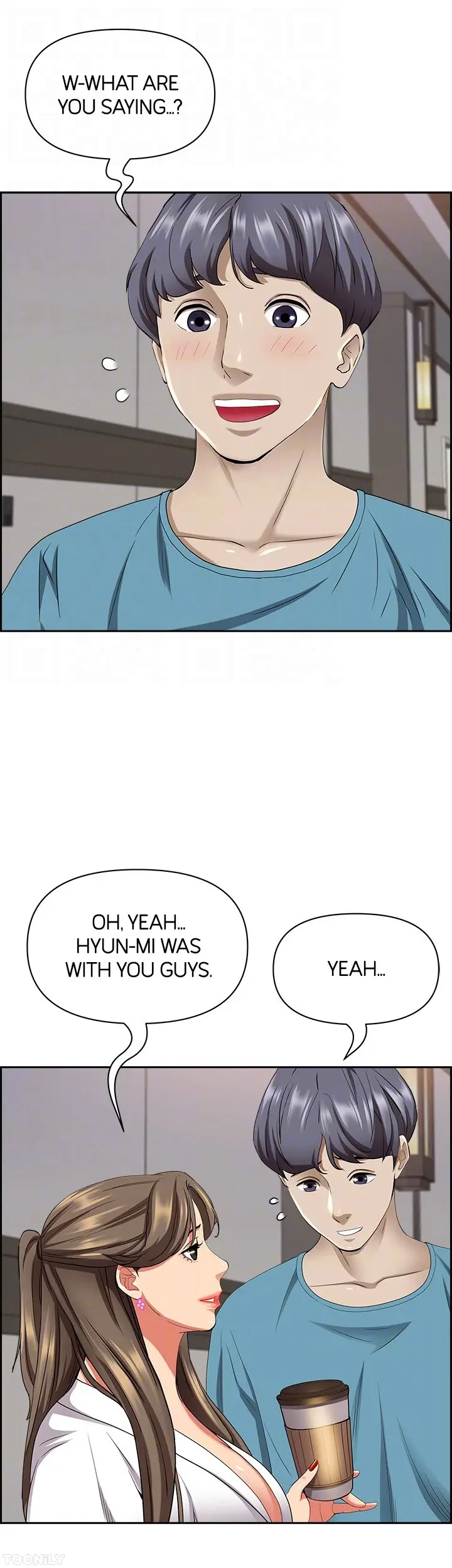 Living With A Milf Manhwa Ahaabc Chapter 84 - Page 11