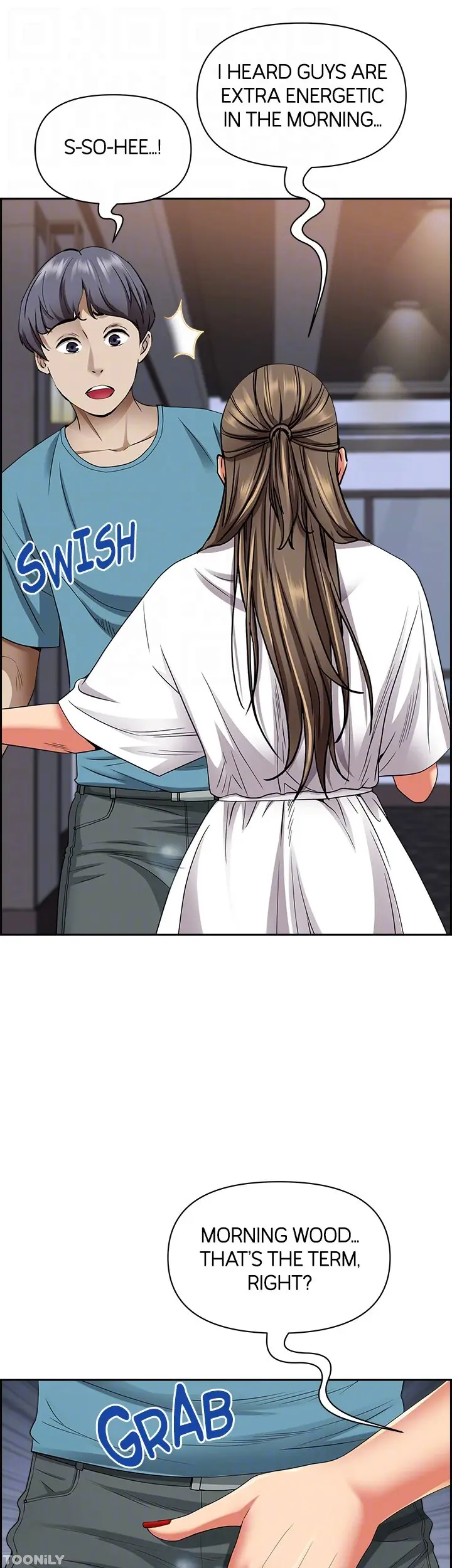 Living With A Milf Manhwa Ahaabc Chapter 84 - Page 15